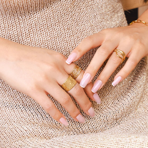 Botanical Adjustable Ring Gold Plated 18K