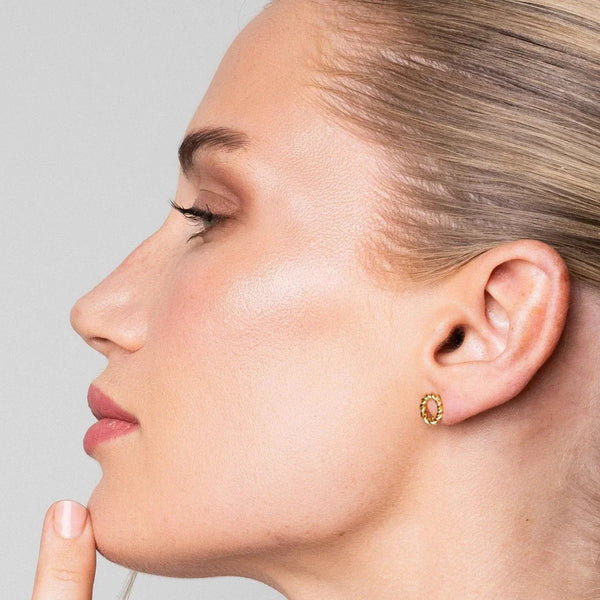 Twist Earrings Gold Plated 18K