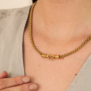 Amavi Necklace Gold Plated 18K