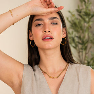 Amavi Necklace Gold Plated 18K