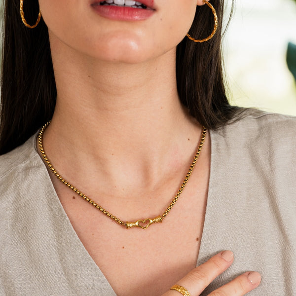 Amavi Necklace Gold Plated 18K