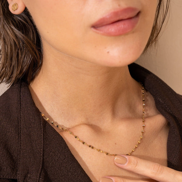 Destiny Chain Necklace Gold Plated 18K