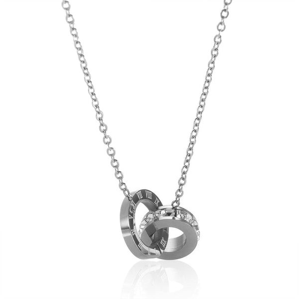 Imperial Zirconia Stone Necklace Gold Plated 18K