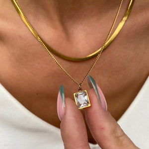 Paris Necklace Mix Gold Plated 18K