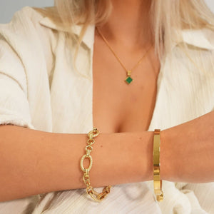 Lux Bracelet Gold Plated 18K