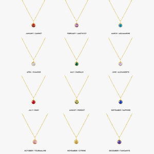 Birthstone Necklace